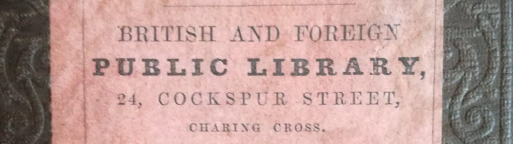 Circulating Libraries: siglos XVIII-XX